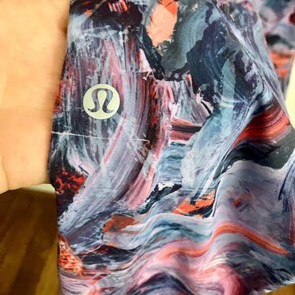 LULULEMON Base Pace High-Rise Running Tight 28" Nulux Atmospheric Purple Multi - Picture 5 of 6